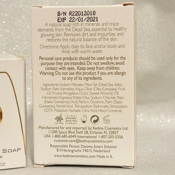 3 KEDMA Luxury Body Soaps - Picture 6 of 6